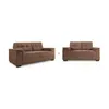 Juego De Sillones Tela Luares Chocolate 3 + 2 Cuerpos en Marrón - Sillones y sofás, Uruguay | Divino, vista 2 de 5