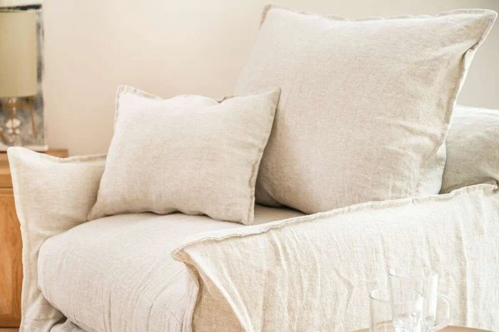 SILLON ALMA LINO CRUDO - 1 CUERPO en Blanco - Sillones y sofás, Uruguay | La Iberica, vista 4