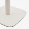 Mesa redonda de exterior Dina blanco con pie de metal con acabado pintado blanco Ø 68x70cm en Blanco - Mesas de comedor, Uruguay | Kavehome, vista 4 de 5