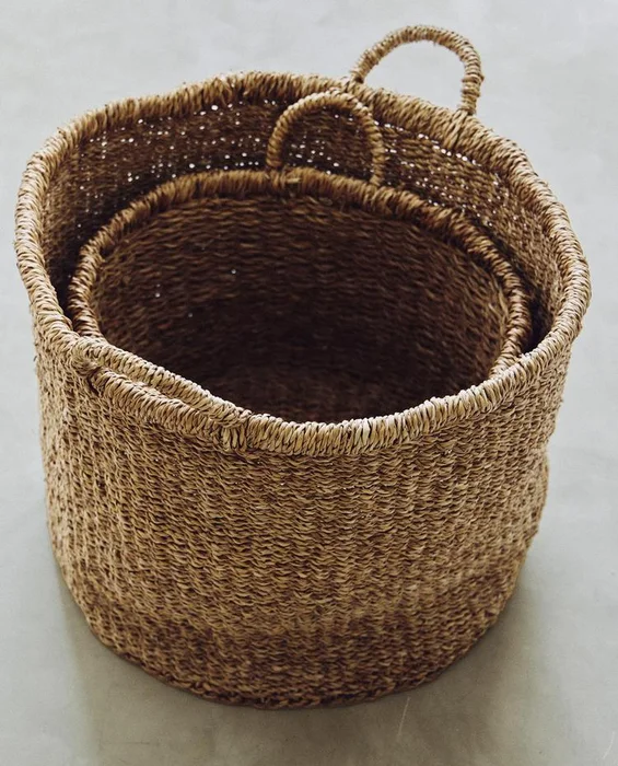 CESTA SEAGRASS ASAS - Canastos, Uruguay | Zara Home