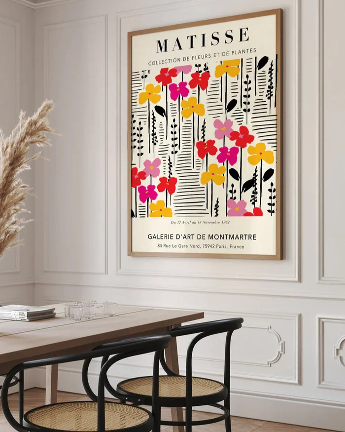 Matisse - Floral N.03 en Multicolor - Láminas, Uruguay | La Cuadrería, vista 2