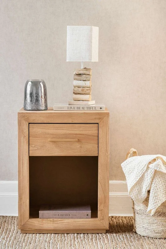 MESA DE LUZ WEST - ALAMO en Madera natural - Mesas de luz, Uruguay | La Iberica, vista 5