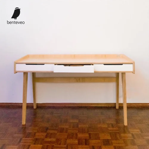 Escritorio Liverpool en Madera natural - Escritorios, Uruguay | Benteveo, vista 5