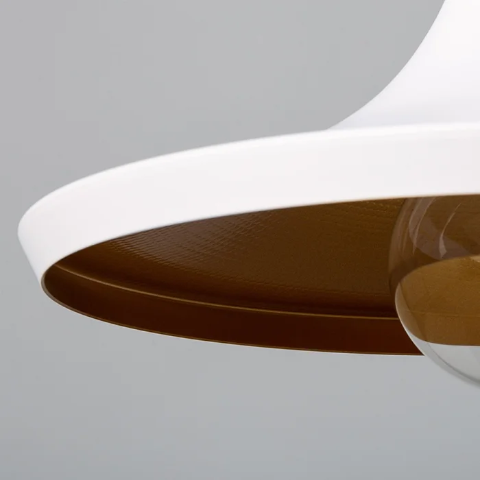 Luminaria Colgante Geisha 3 Blanca ø 36 cm en Blanco - Lámparas colgantes, Uruguay | Serlux, vista 4