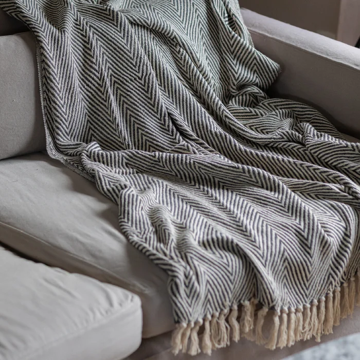 Manta para sillón y cama algodón Espiga - 180 x 230 cm en Multicolor - Textiles, Uruguay | Buho Store, vista 6