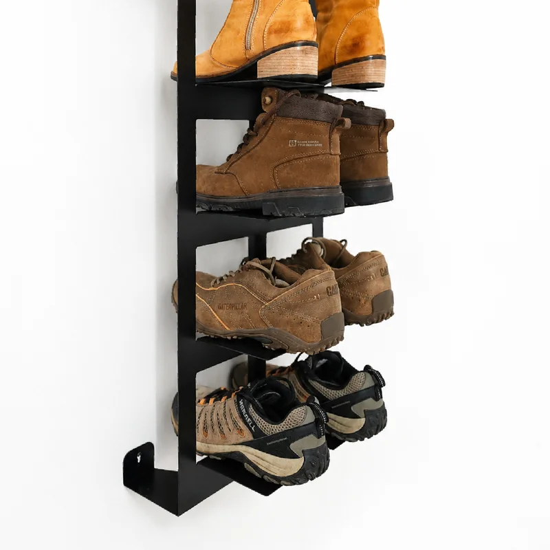 Zapatero Zeta en Negro - Roperos y placares, Uruguay | Zeze Home Deco, vista 3