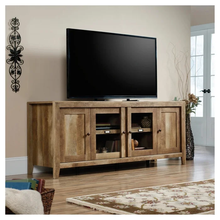 Rack 4 Puertas - Sauder - Linea Dakota Pass en Madera natural - Muebles para TV, Uruguay | Ecowood, vista 2