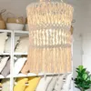 Pantalla Macramé India Trenzada en Madera natural - Iluminación, Uruguay | Indrana, vista 1 de 6