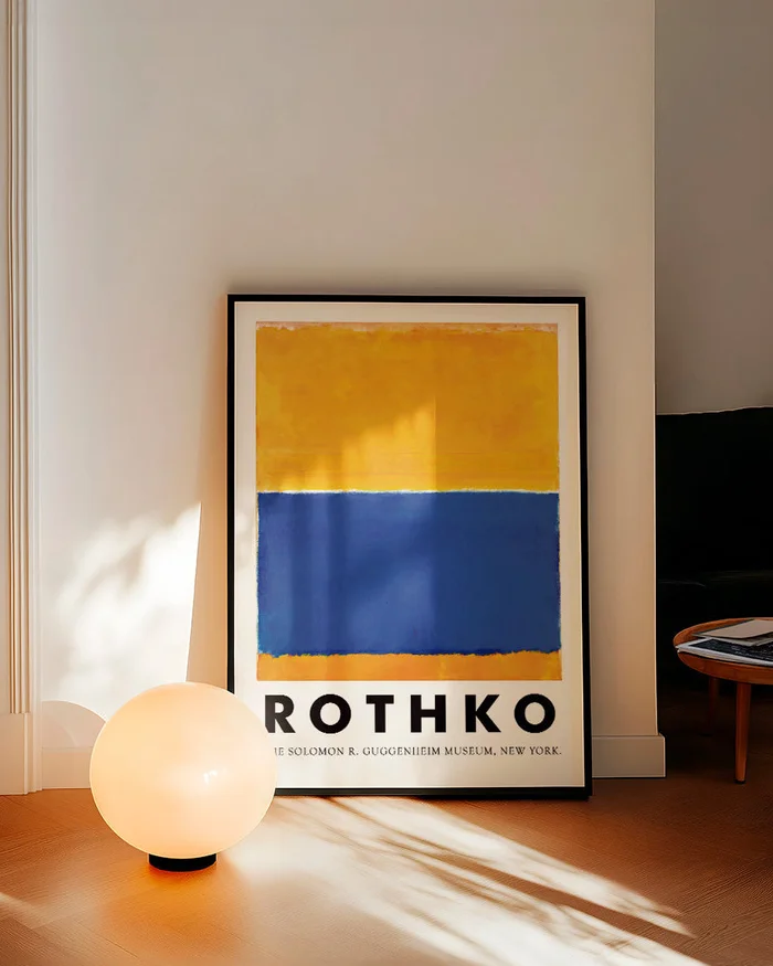 Rothko - Untitled (Amarillo y azul) en Multicolor - Láminas, Uruguay | La Cuadrería, vista 2