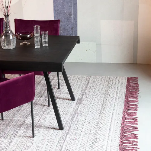 Alfombra LIV Bordeaux - Textiles, Uruguay | Viasono