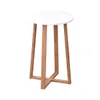 MESA REDONDA 40X40X60 CM BAMBOO CON BLANCO en Multicolor - Mesas de comedor, Uruguay | Decohogar, vista 2 de 5