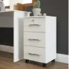 Cajonera 3 cajones con llave Dakar - Escritorios y sillas de escritorio, Uruguay | Que Sal Muebleria, vista 3 de 5