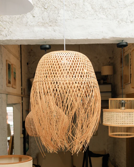 Lámpara Colgante Caloocan 40 cm en Madera natural - Lámparas colgantes, Uruguay | Berna home, vista 2