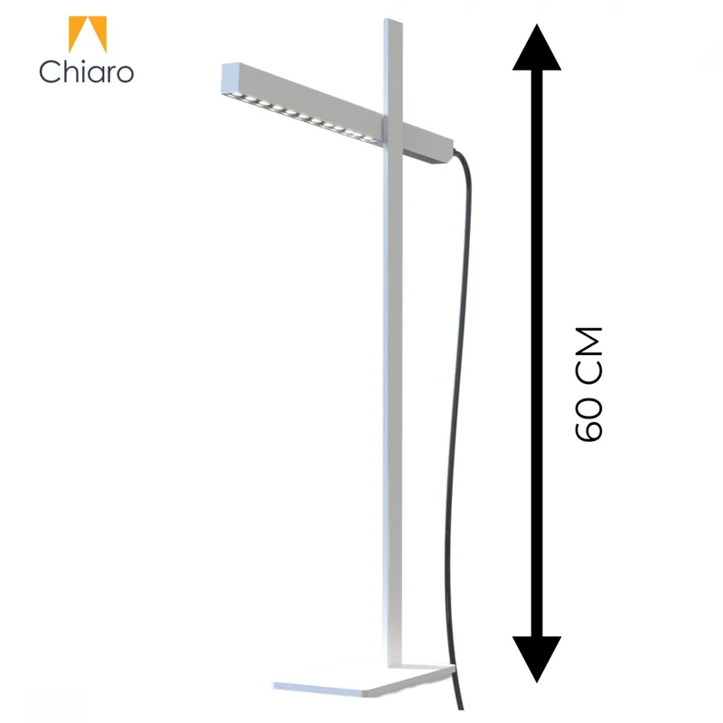 Portátil led plegable 8w 60cm - Blanca en Blanco - Lámparas de mesa, Uruguay | Iluminica, vista 5