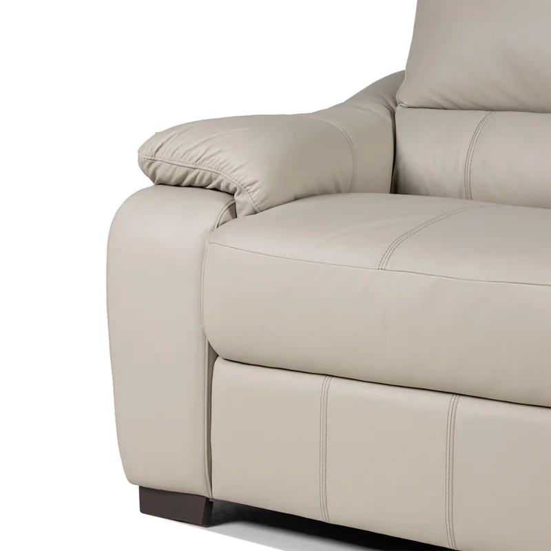 Sofá Portofino - Cuero Básico - 2 cuerpos - Arena - (Preventa) en Beige - Sillones y sofás, Uruguay | Nyr, vista 5