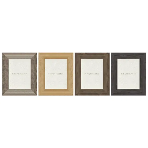 PORTARRETRATO PS 13x18CM VETEADO NATURAL en Madera natural - Decoración de pared, Uruguay | Decohogar