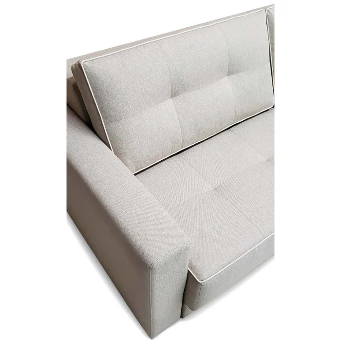 Sofá Cama Tela Natural-beige Paradise Beige en Beige - Sillones y sofás, Uruguay | Divino, vista 4