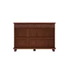 BARGUE?O RUBI 3 PUERTAS 3 CAJONES CAFE 8927 WN - Muebles para TV, Uruguay | Rosas Hermanos, vista 2 de 4
