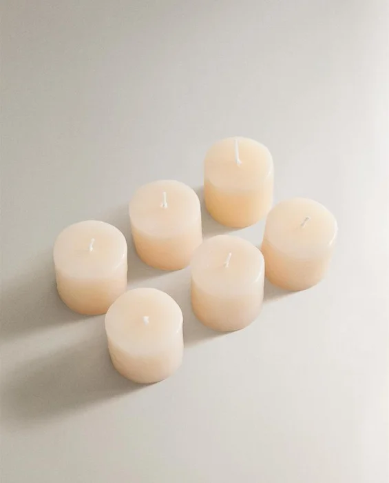 PACK VELAS DECORATIVAS TEALIGHT (PACK DE 6) - Velas y Portavelas, Uruguay | Zara Home, vista 3