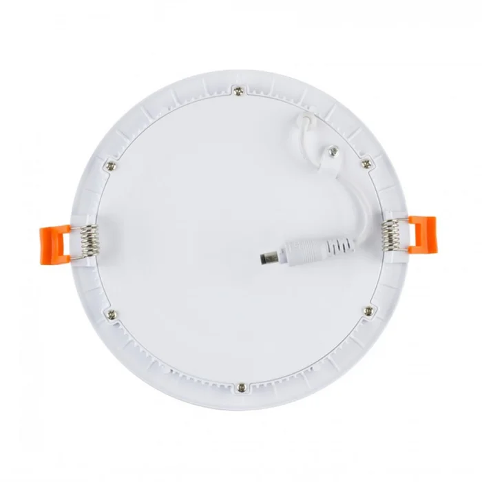 Panel LED Redondo de Empotrar 12W Luz Cálida en Blanco - Lámparas colgantes, Uruguay | Serlux, vista 4