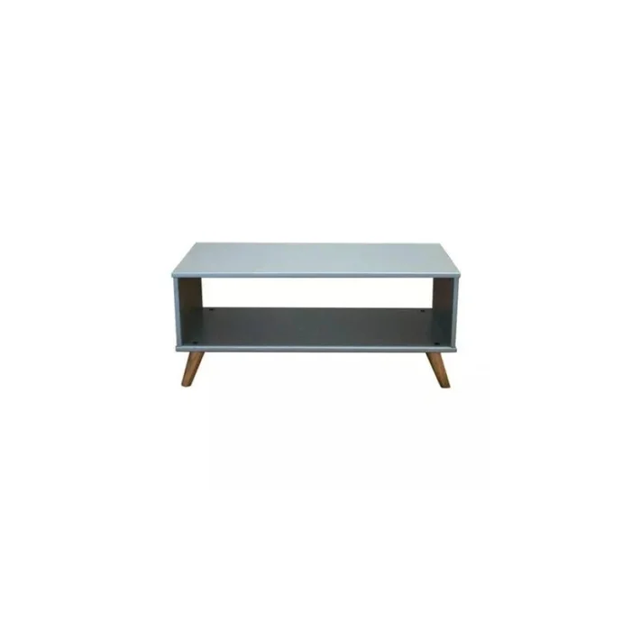 Mesa De Living Madera Maciza - Línea Berlín - Gris en Gris - Mesas de living, Uruguay | Ecowood, vista 7
