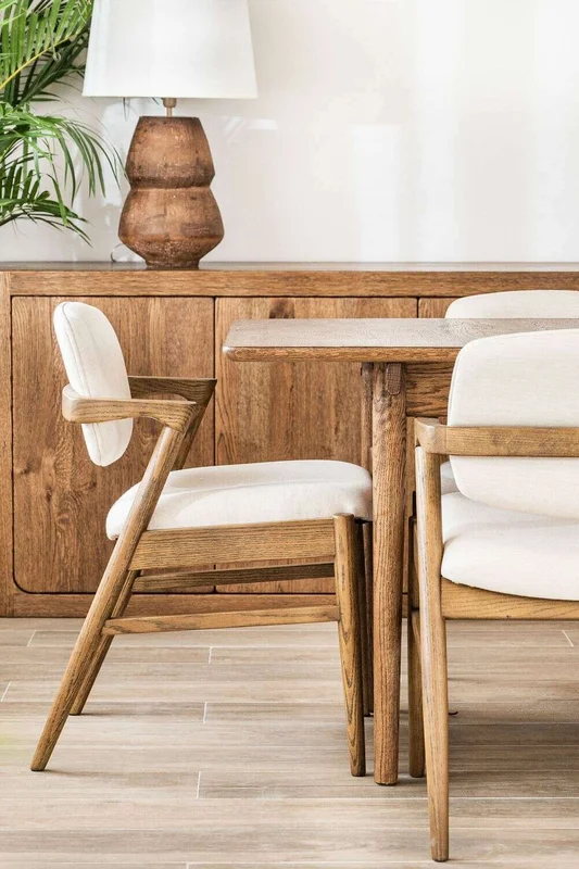 MESA COMEDOR MILANO - ROBLE - 2.45 X 0.90 MTS en Marrón - Mesas de comedor, Uruguay | La Iberica, vista 8