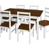 JUEGO COMEDOR OLIVIA 6SILL- CERA/BLANCO - Mesas de comedor, Uruguay | Que Sal Muebleria, vista 5 de 5