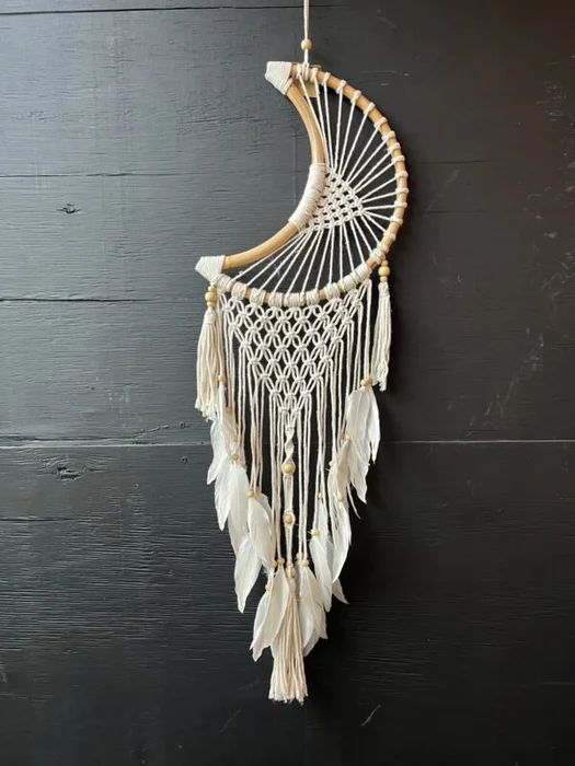 Atrapasueños Luna Rotan - Decoración, Uruguay | Balihai