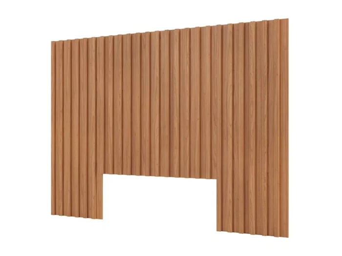 Respaldo de Cama Julieta Cabecera 168cm con Listones de Madera en Madera natural - Respaldos de cama, Uruguay | Balton, vista 4
