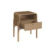 Mesa de Luz Select - Chica - 1 Cajon - Natural en Marrón - Mesas de luz, Uruguay | NYR, vista 2 de 5