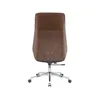 Asiento Gerencial Alto Madera-y-pu Negro Zen en Negro - Escritorios y sillas de escritorio, Uruguay | Divino, vista 4 de 4