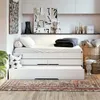 Cama Marinera 1 plaza con cajones - Línea Nordik - Blanco - Dormitorio, Uruguay | Ecowood, vista 4 de 5