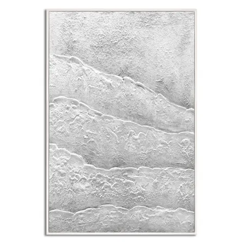 CUADRO CANVAS 60x90cm MARCO OLAS 1 en Gris - Decoración de pared, Uruguay | Decohogar