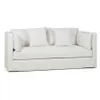 SOFA LESTAT 3 PLAZAS TELA HL BLANCO 206X96X84H CM - Sillones y sofás, Uruguay | Vinibel, vista 1 de 3