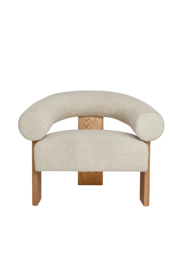 POLTRONA LINEA 60X45X60H en Beige - Butacas, banquetas y puffs, Uruguay | Vinibel, vista 2