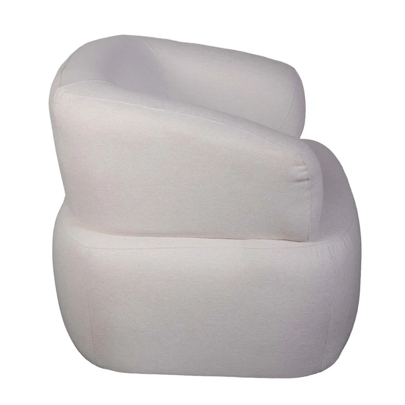 Butaca 1 Cuerpo Tela Natural-beige Gaia Natural en Blanco - Sillones y sofás, Uruguay | Divino, vista 5
