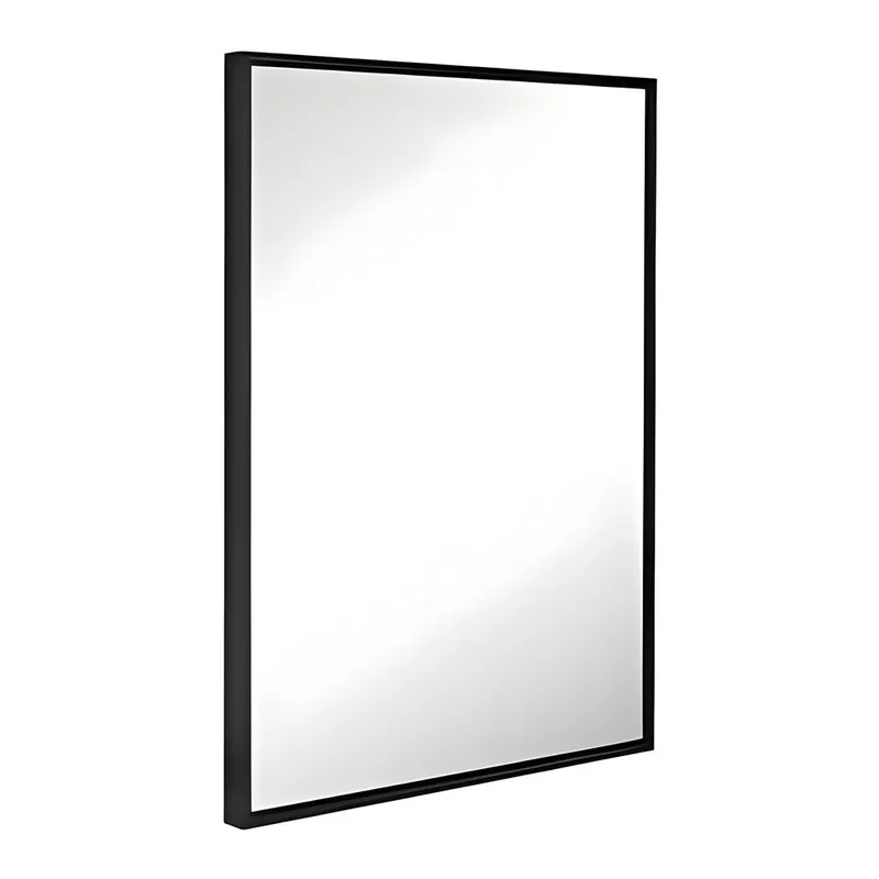 ESPEJO ALUMINIO 60x90CM NEGRO en Negro - Espejos, Uruguay | Decohogar