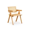 Silla Berlin Brazos en Madera natural - Sillas, Uruguay | Samic, vista 2 de 2