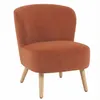 Butaca Tela Naranja Mila Terracot en Terracota - Sillones y sofás, Uruguay | Divino, vista 3 de 8