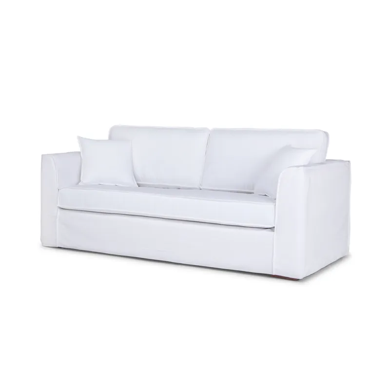 Sofá Brenta con Funda - Tela Standard - 3 cuerpos - A fabricar en Blanco - Sillones y sofás, Uruguay | NYR