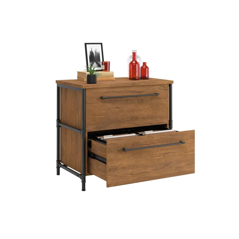 Aparador lateral - Sauder - Linea Icon en Marrón - Muebles para TV, Uruguay | Ecowood