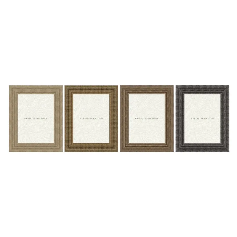 PORTARRETRATO MDF 20x25CM MOLDEADO NATURAL en Madera natural - Decoración de pared, Uruguay | Decohogar