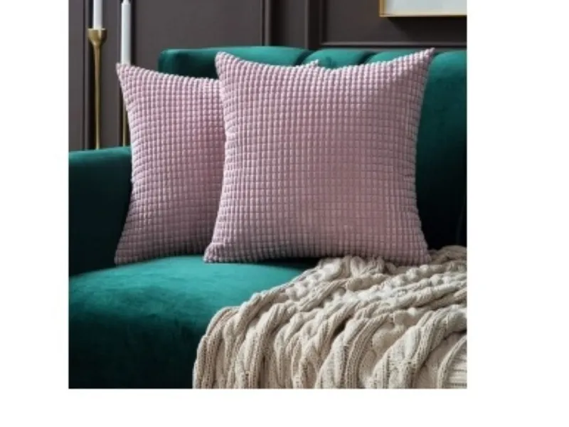 Almohadón Pana Pink (trama a cuadros) en Almohadón Pana Pink (trama a cuadros) - Textiles, Uruguay | Finkel