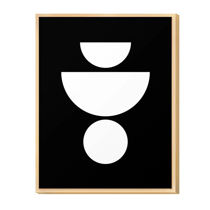 Cuadro / Lámina con marco 20x30CM Abstracto 12 - Decoración de pared, Uruguay | Alta Gracia Deco