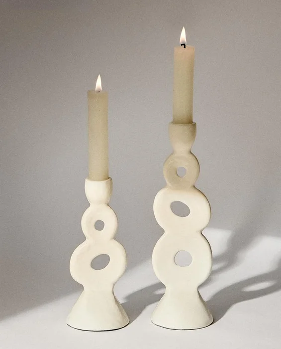 CANDELABRO ALUMINIO en Negro - Velas y Portavelas, Uruguay | Zara Home, vista 5