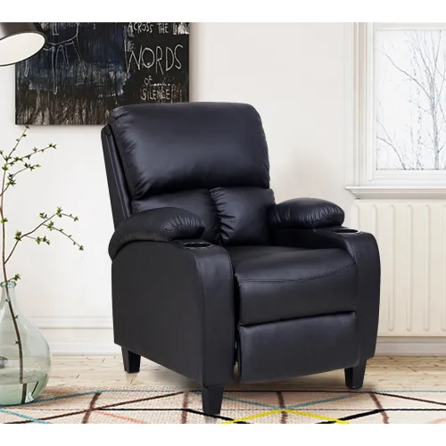 Poltrona LOVELIVING RECLINABLE L6201 en Negro - Sillones y sofás, Uruguay | Igoa