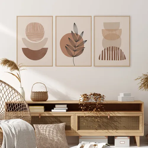 Boho Tríptico N.05 - Láminas, Uruguay | La Cuadrería