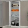 Mueble Cocina Multiuso Armario Biblioteca Estanterias 2408 en Marrón - Butacas, banquetas y puffs, Uruguay | Soy Hogar, vista 2