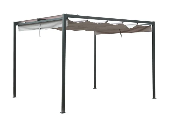 Pérgola HJORTEMOSE A3xL3xA2.3m gris en Gris - Muebles para el exterior, Uruguay | JYSK