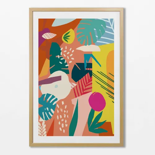 Jungle N.01 en Multicolor - Láminas, Uruguay | La Cuadrería